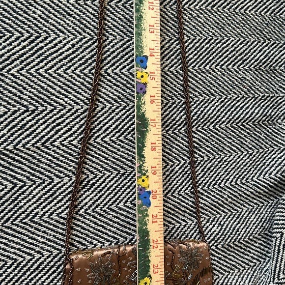 Beautiful Brown Beaded Bag - Picture 6 of 8